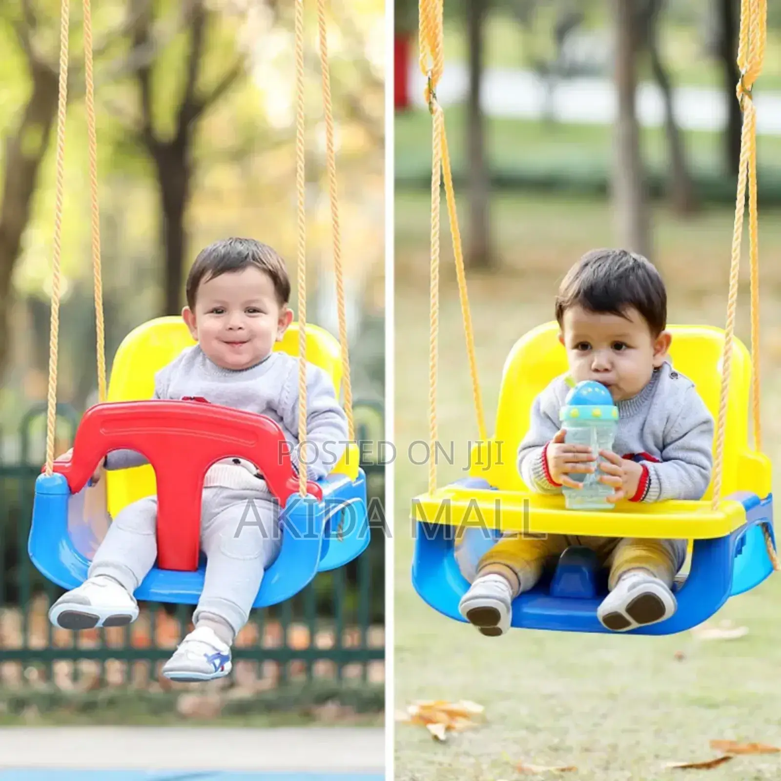 Safety Swing Indoor Adjustable Bucket Baby Swing Seat With Seat Belt