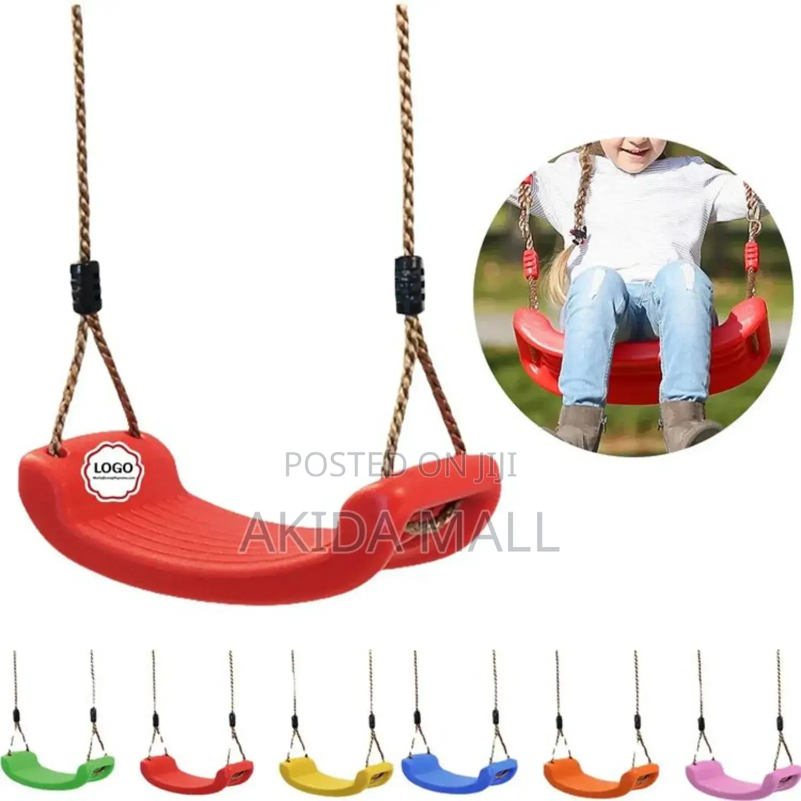 Outdoor Plastic Swing Seat, Kindergarten Playtime Swing Seat,