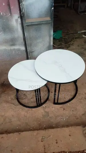 Center Table/Round Center Table/Centre Tables/Coffee Stools/White/Blac