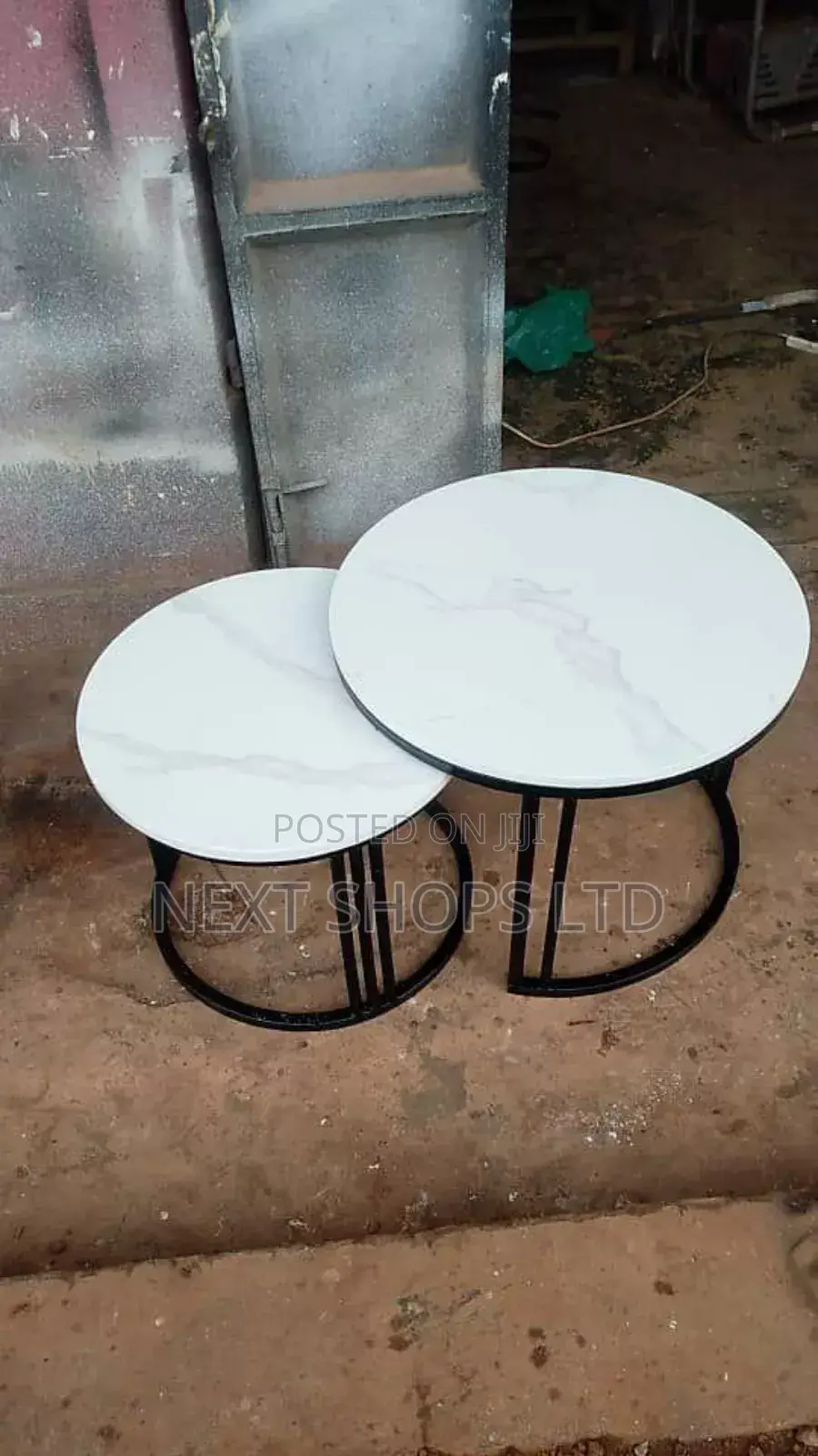 Center Table/Round Center Table/Centre Tables/Coffee Stools/White/Blac