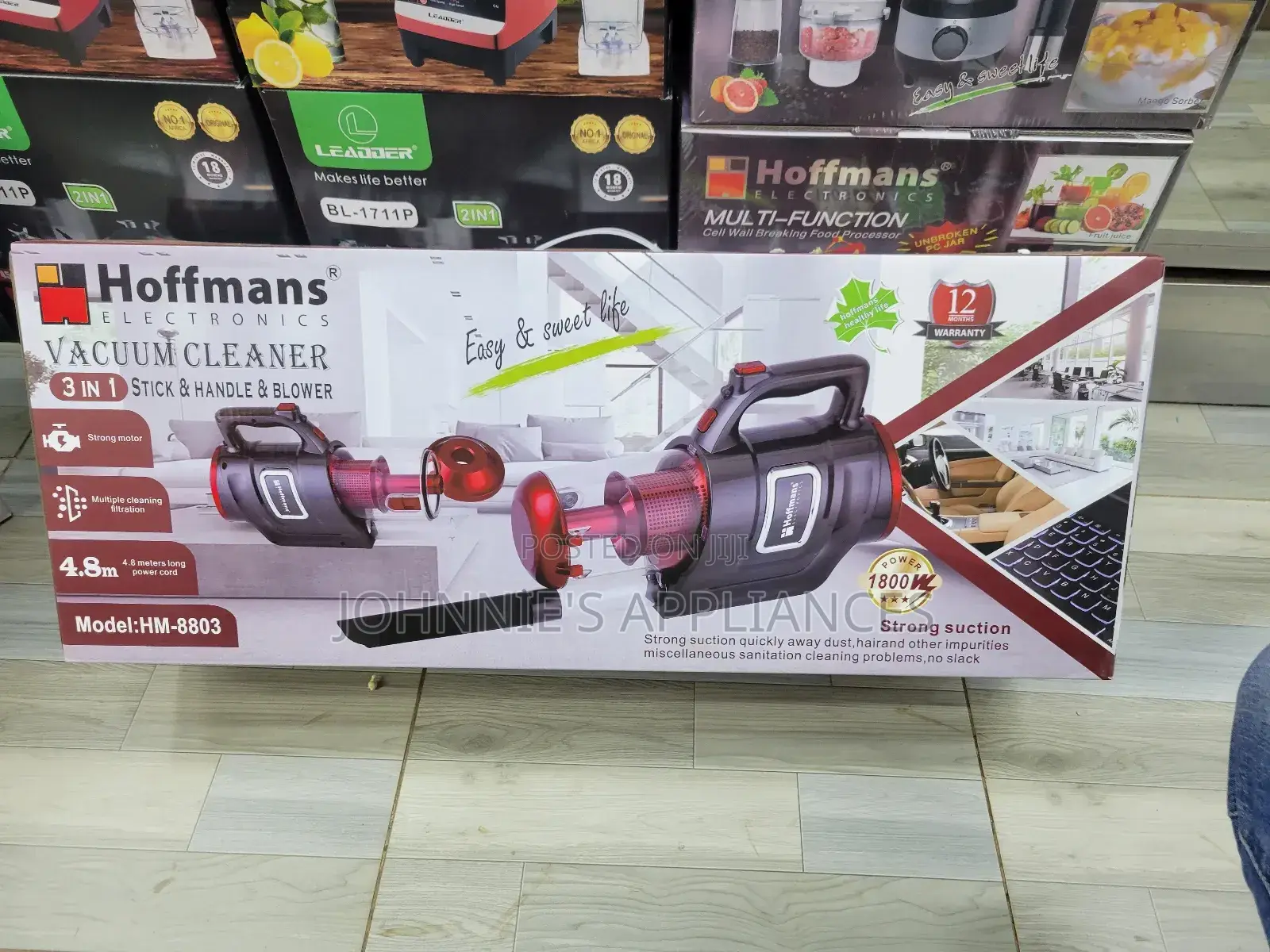3in1 Hoffman Electric Vacuum Cleaner