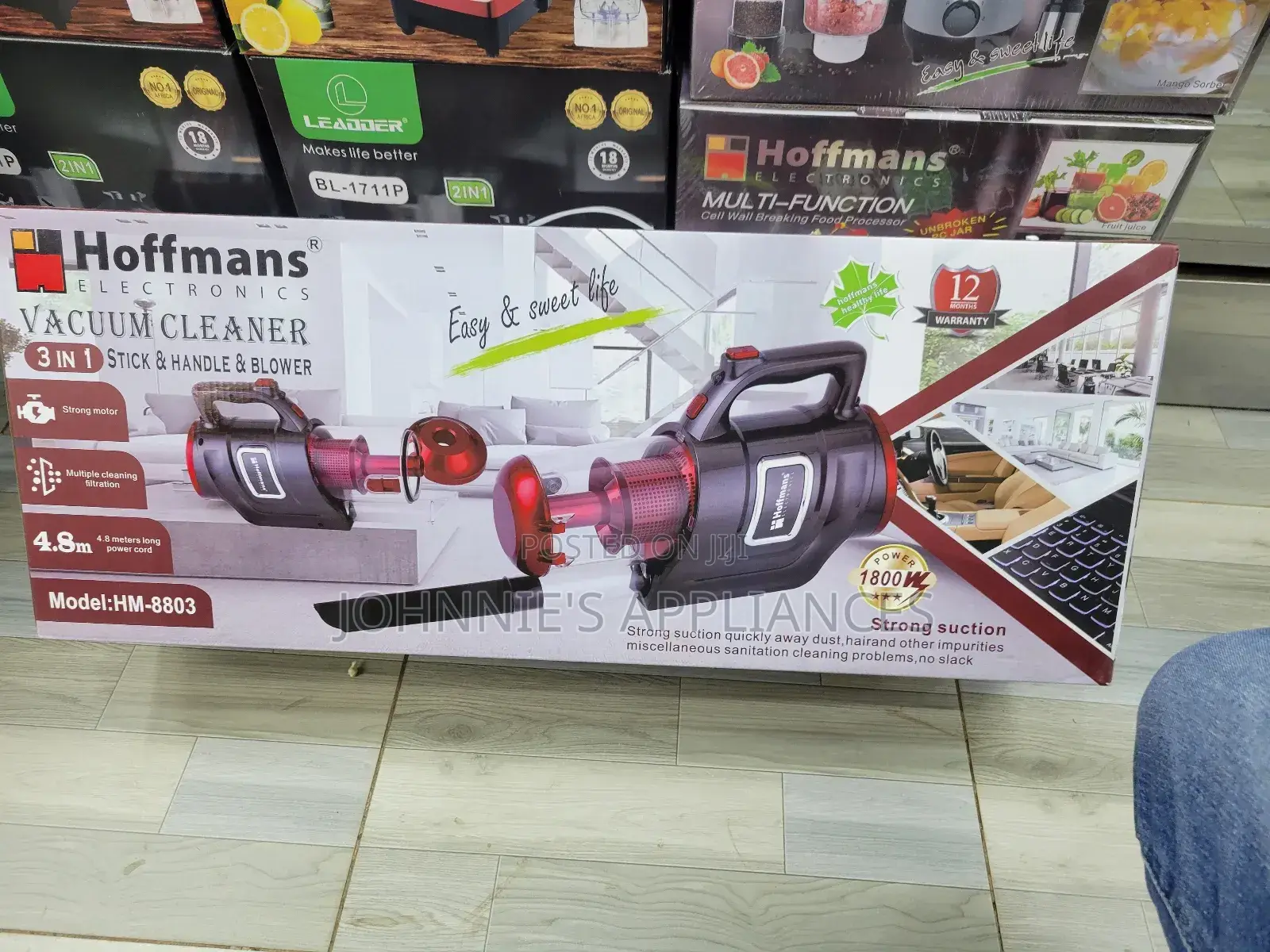 3in1 Hoffman Electric Vacuum Cleaner