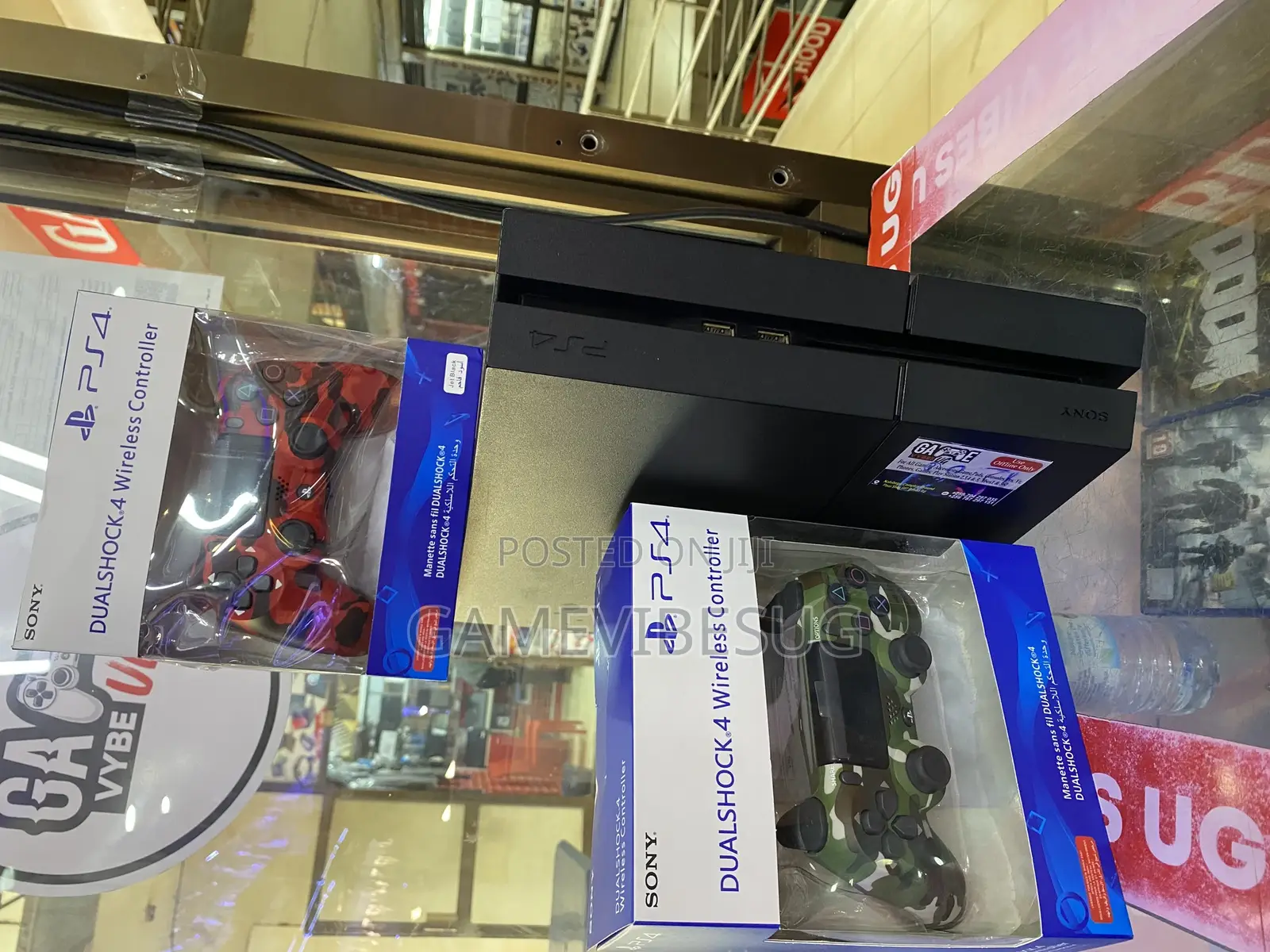 Game Pads With Different Colors and Ps4