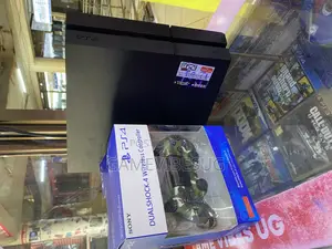 Different Colors Game Pads and Ps4 Console