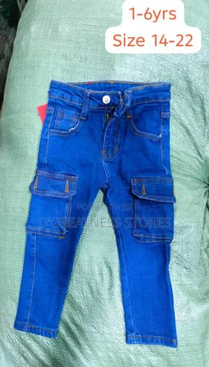 Boys Cargo Jeans (1-6yrs )