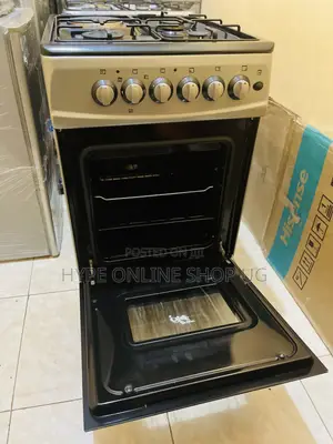 6nobs Superchef 3+1,Full Oven Electric Cooker and 3gas Burners