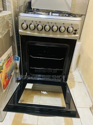 7nobs,Automatic Ignition 3+1 Gas and Full Oven Electric Cooker