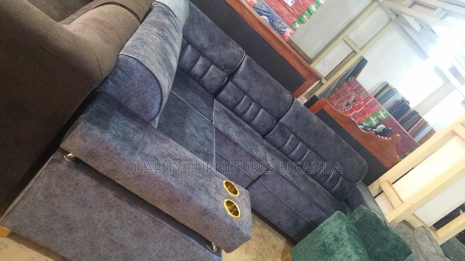 6 Seater Giant Sofa Set/ Cupholder Sofa