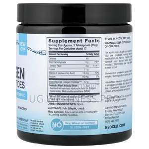 Neocell, Marine Collagen + Hyaluronic Acid, Msm, Unflavored, 200g