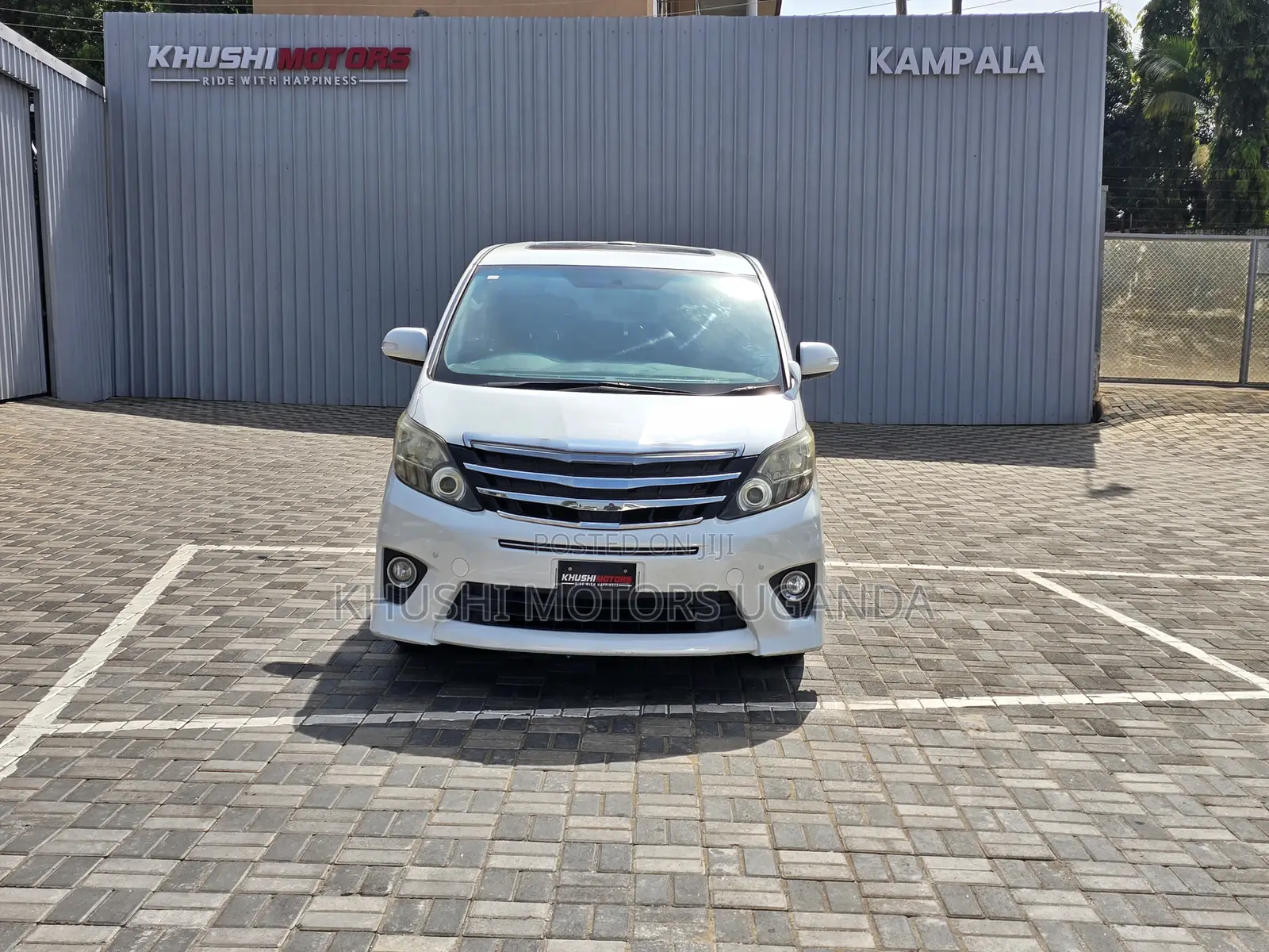 Toyota Alphard 2012 White