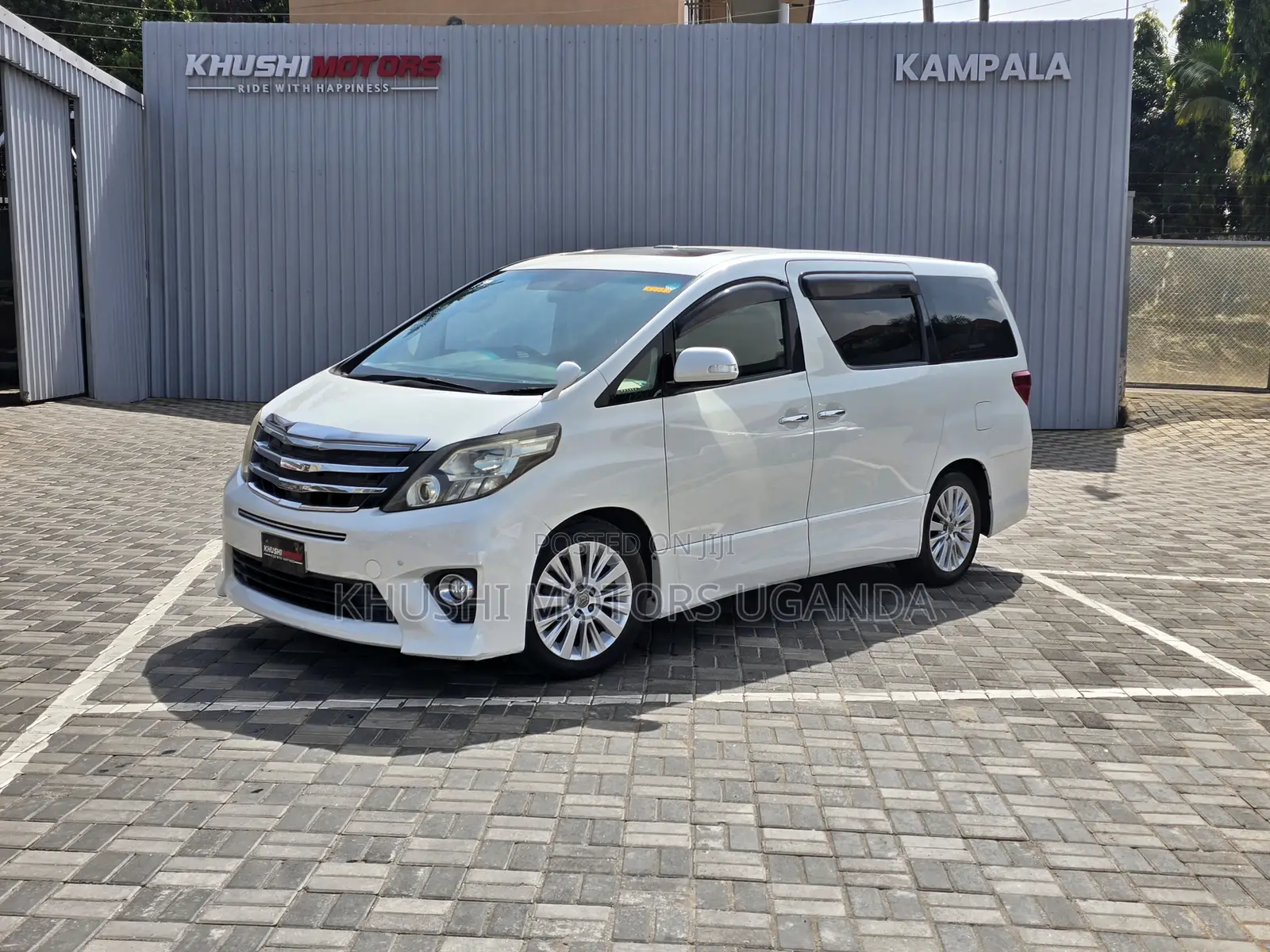 Toyota Alphard 2012 White