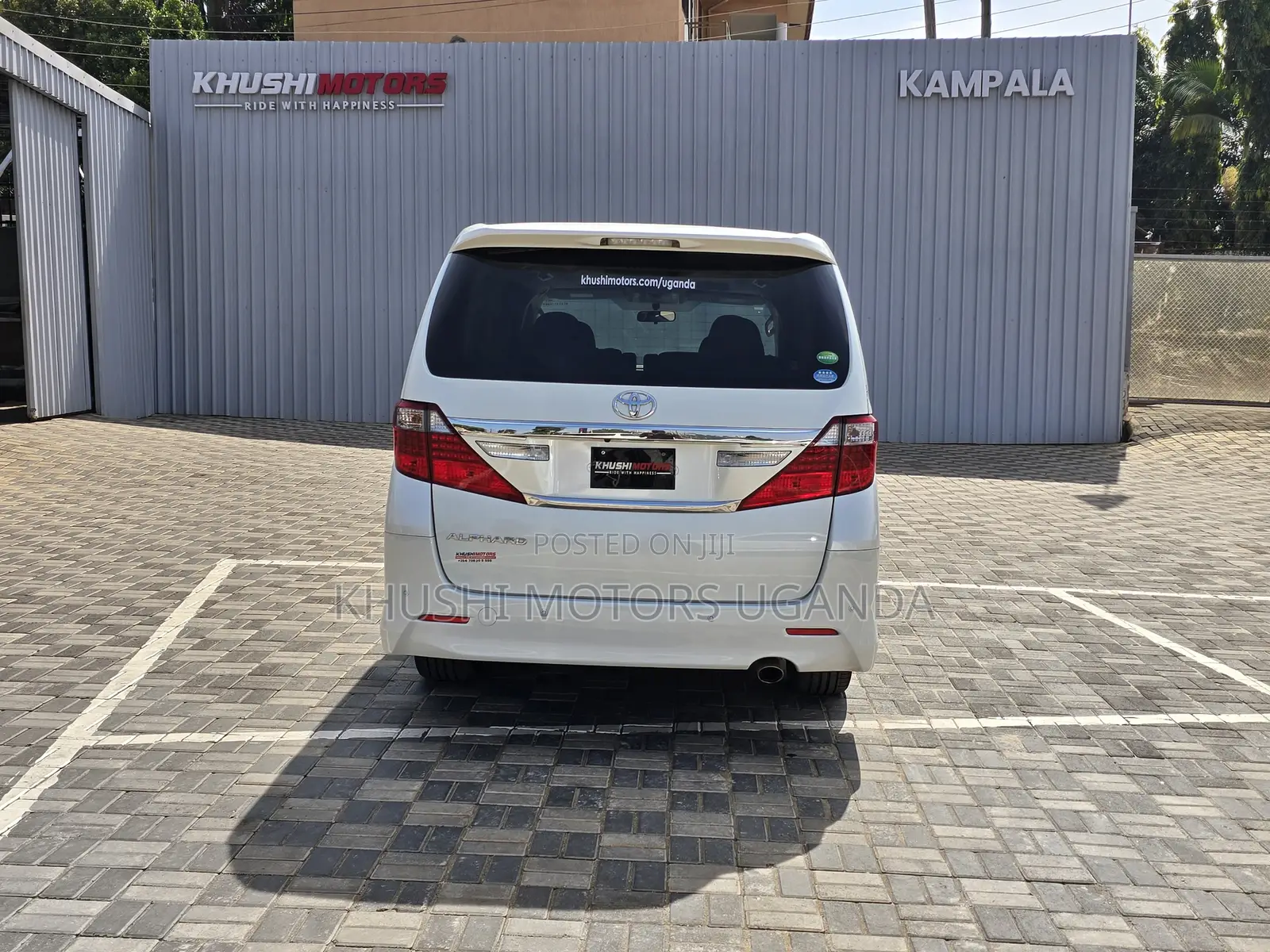 Toyota Alphard 2012 White