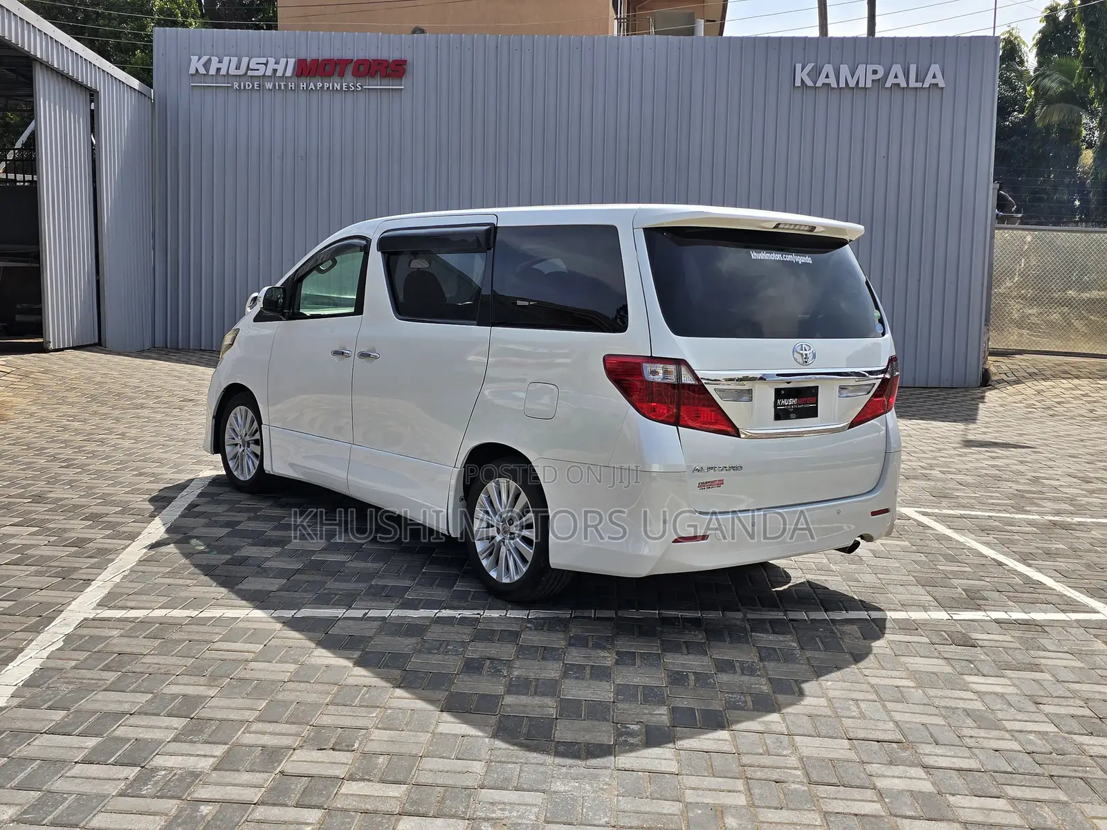 Toyota Alphard 2012 White