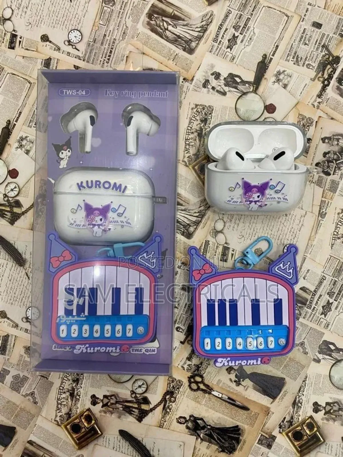 Kuromi TWS Wireless Bluetooth Headphones