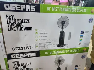 Geepas Mist Fan 16inch