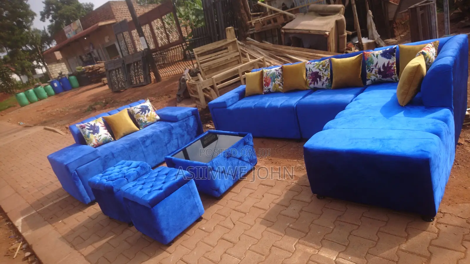 Valve Blue Sofa