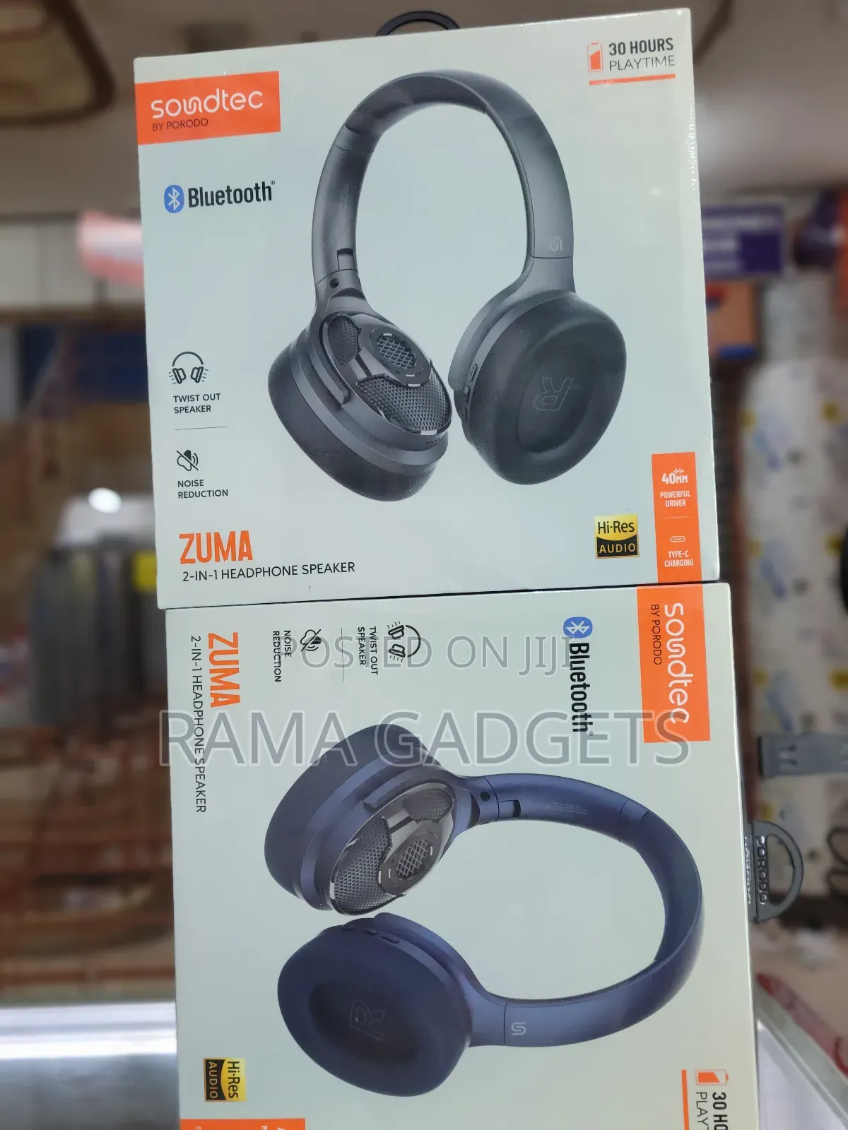 Porodo Soundtec Zuma 2-in-1 Headphone Speaker