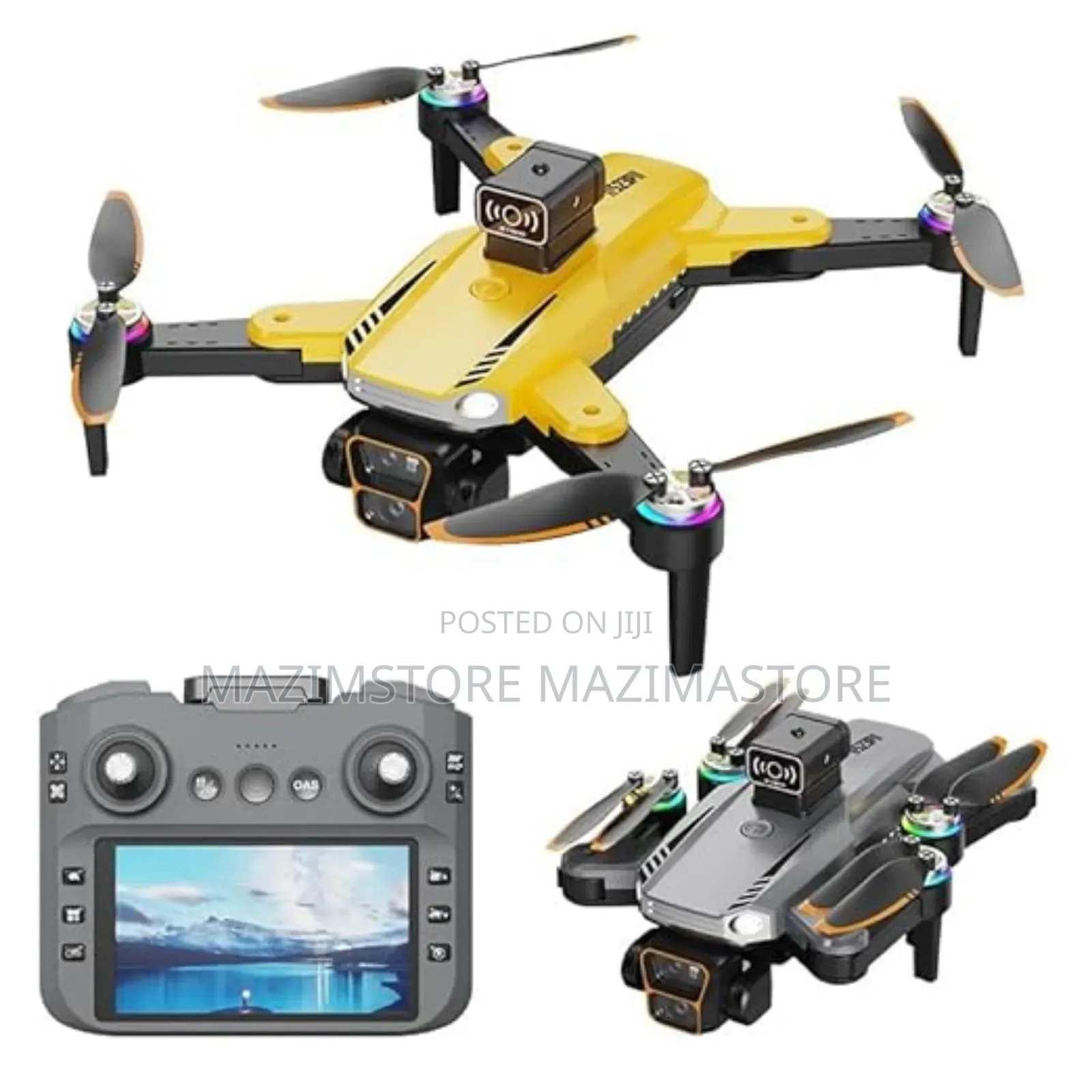 M5 Professional Mini Foldable Drone With Rc Remote Control