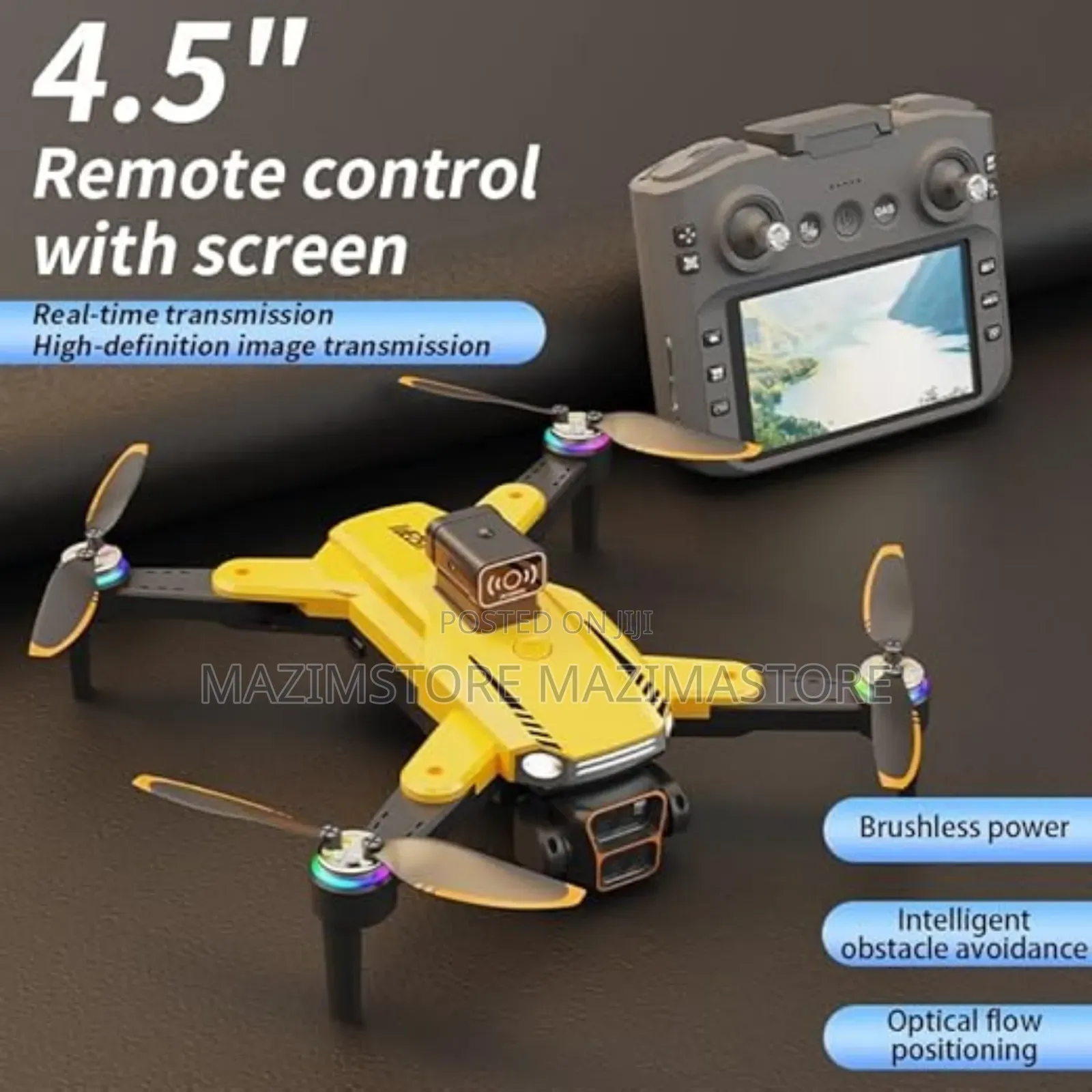 M5 Professional Mini Foldable Drone With Rc Remote Control