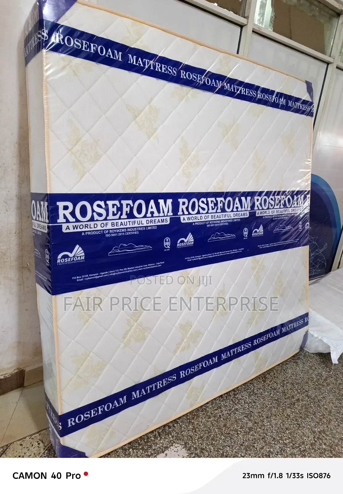 Rosefoam Mattresses Premium High Density Smart 5x6 By8 Inches