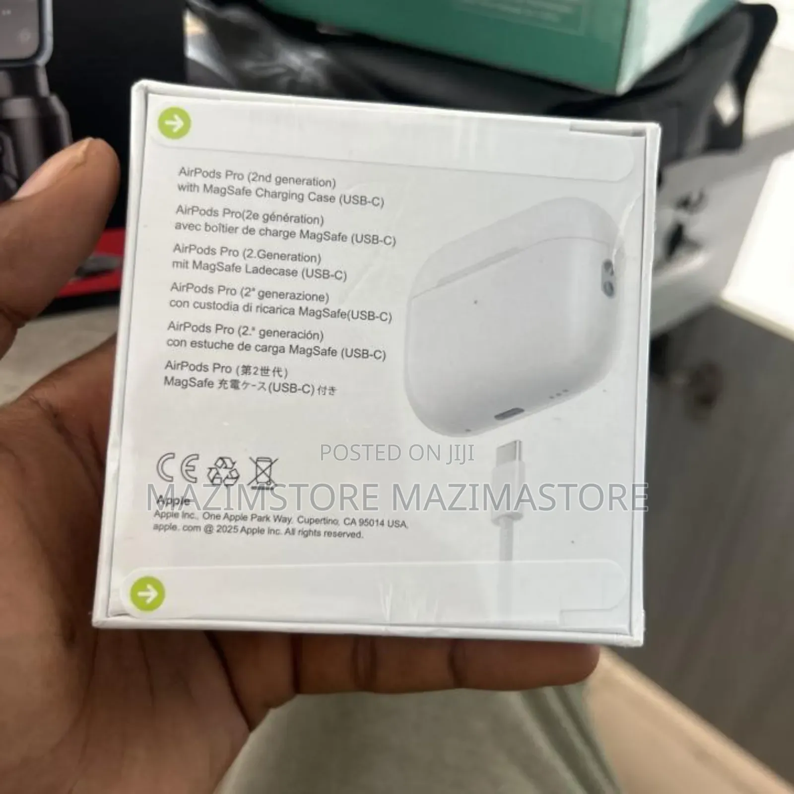 Made in Usa Airpods Pro 2 Anc White