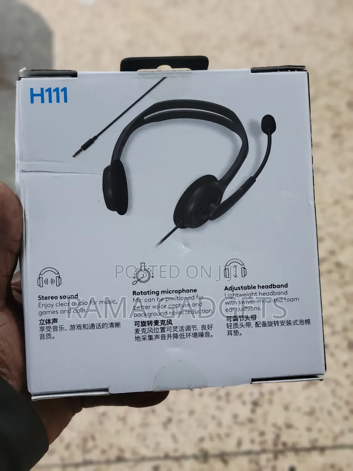 Logitech H111 Duo Headset for Pc