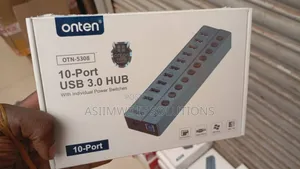 Onten 10-Port Usb 3.0 Hub, Model Number Otn-5308.