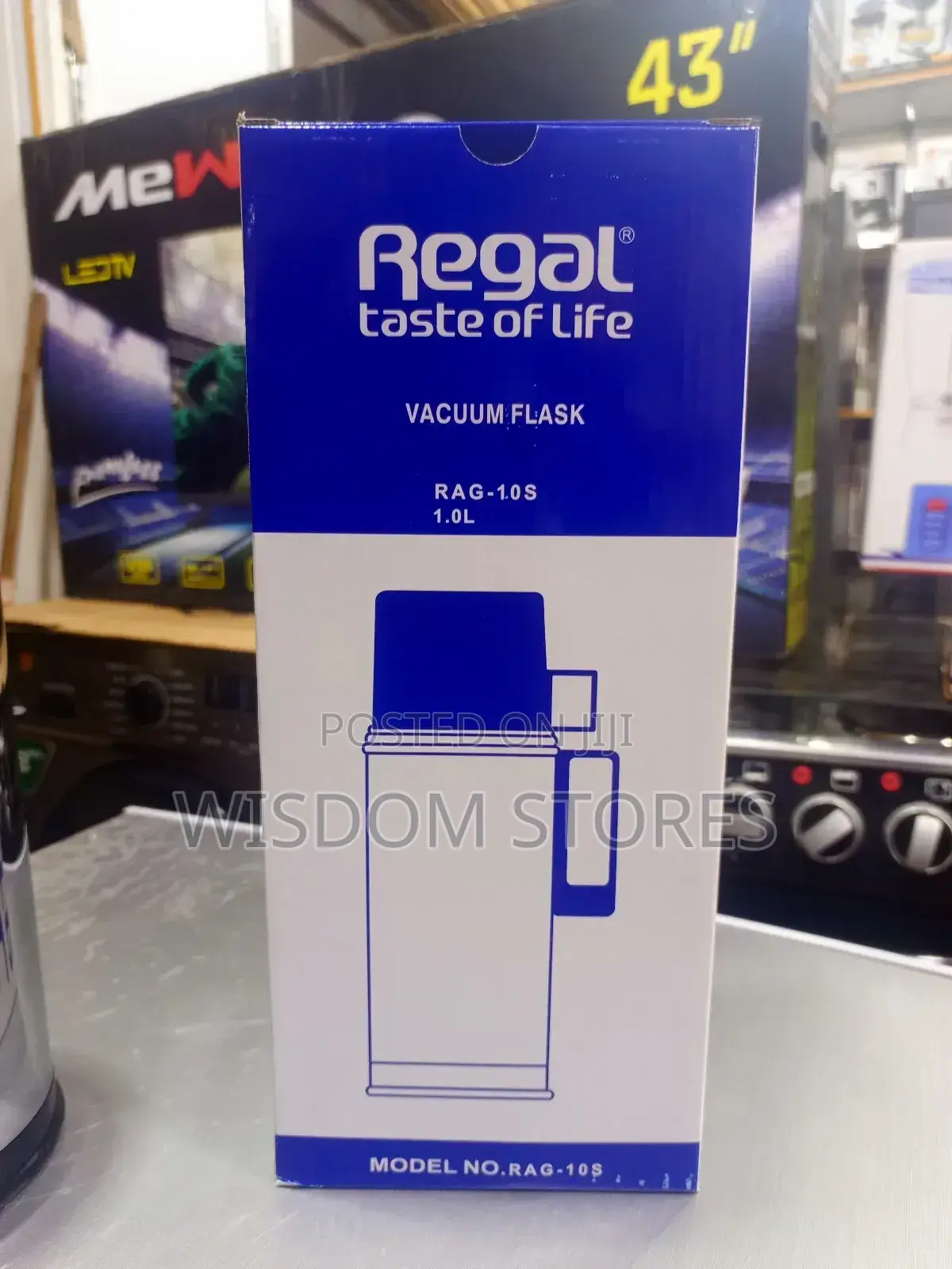 Regal Vacuum Flask 1l