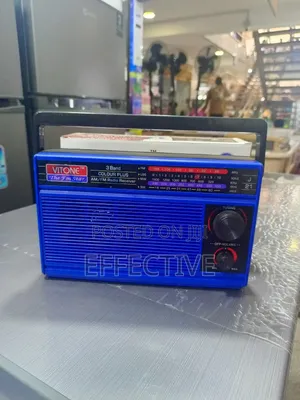 Vitone "The Fm Star" Colour Plus 3 Band Am/Fm Radio Receiver.