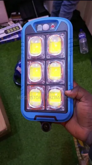 150w Wall Mounted Solar Sensor Light - Orange Blue