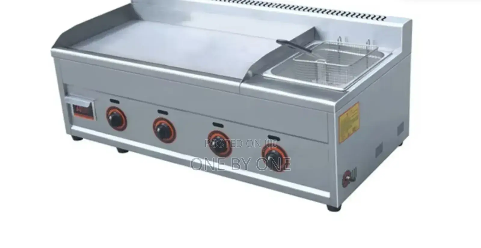 Durable and High Quality Commercial Gas Griddle With Fryer.