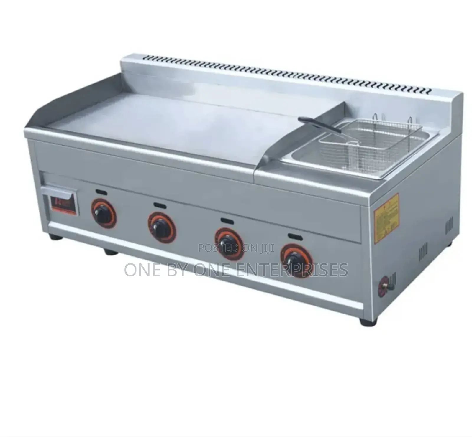Durable and High Quality Commercial Gas Griddle With Fryer.