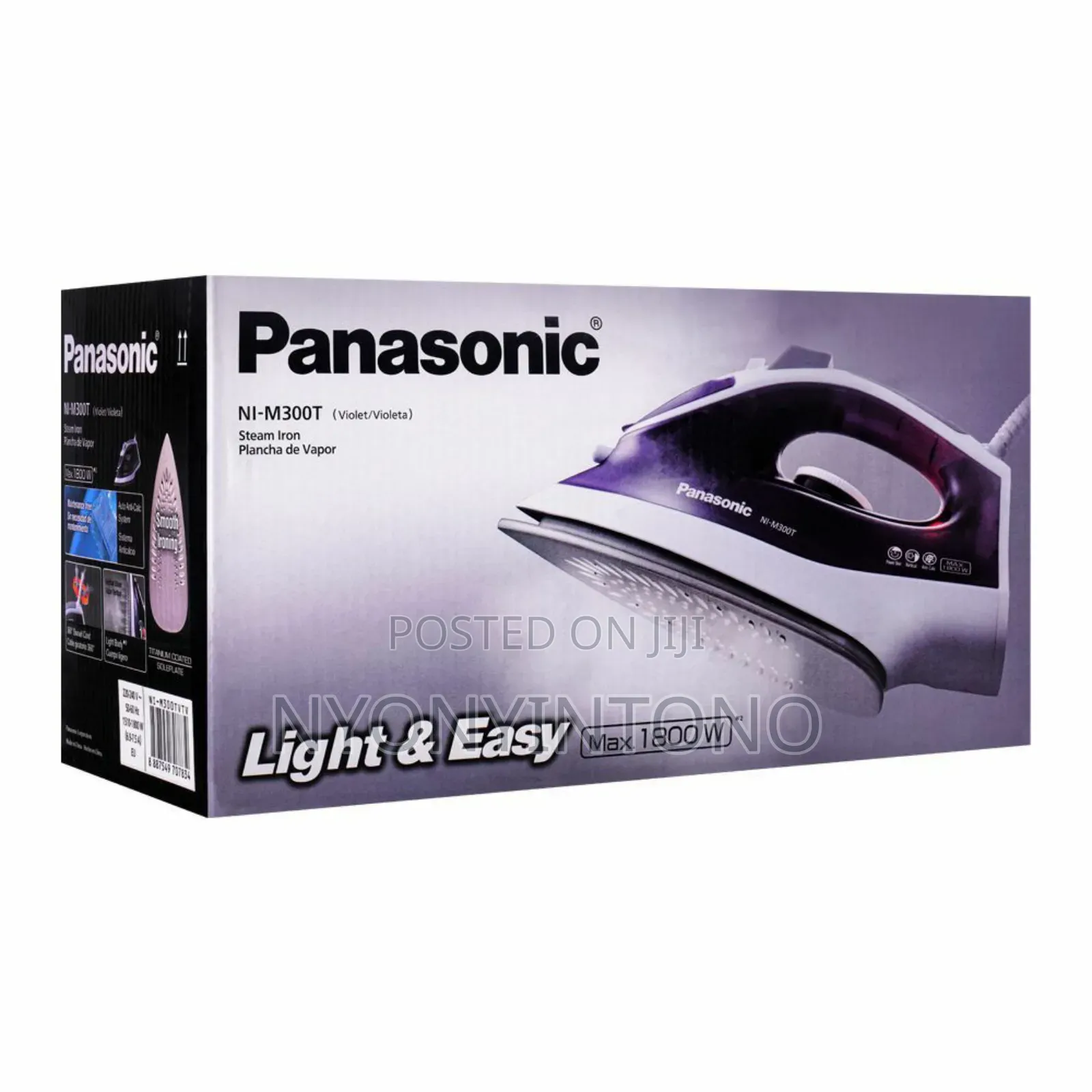 Panasonic 1800w Spray And Vertical Steam Iron