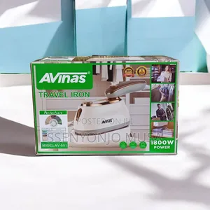 Avinas Av-801 Perfectcare 100% Travel Iron – 1800w Portable Steam Iron