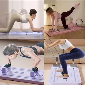 5 In1 Multi-Functional Foldable Pilates Reformer Board With Ab Roller