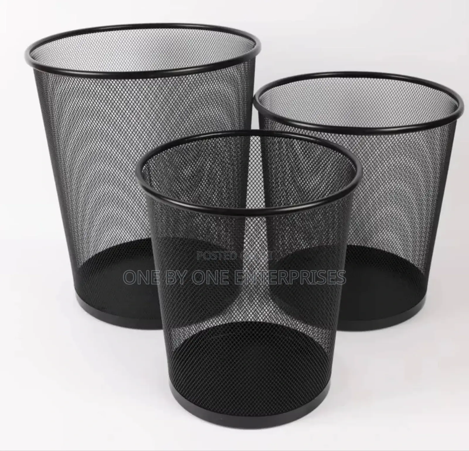 Mesh Metallic Waste Bins