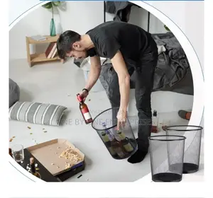 Mesh Metallic Waste Bins