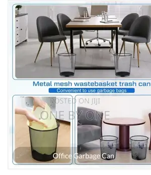 Mesh Metallic Waste Bins