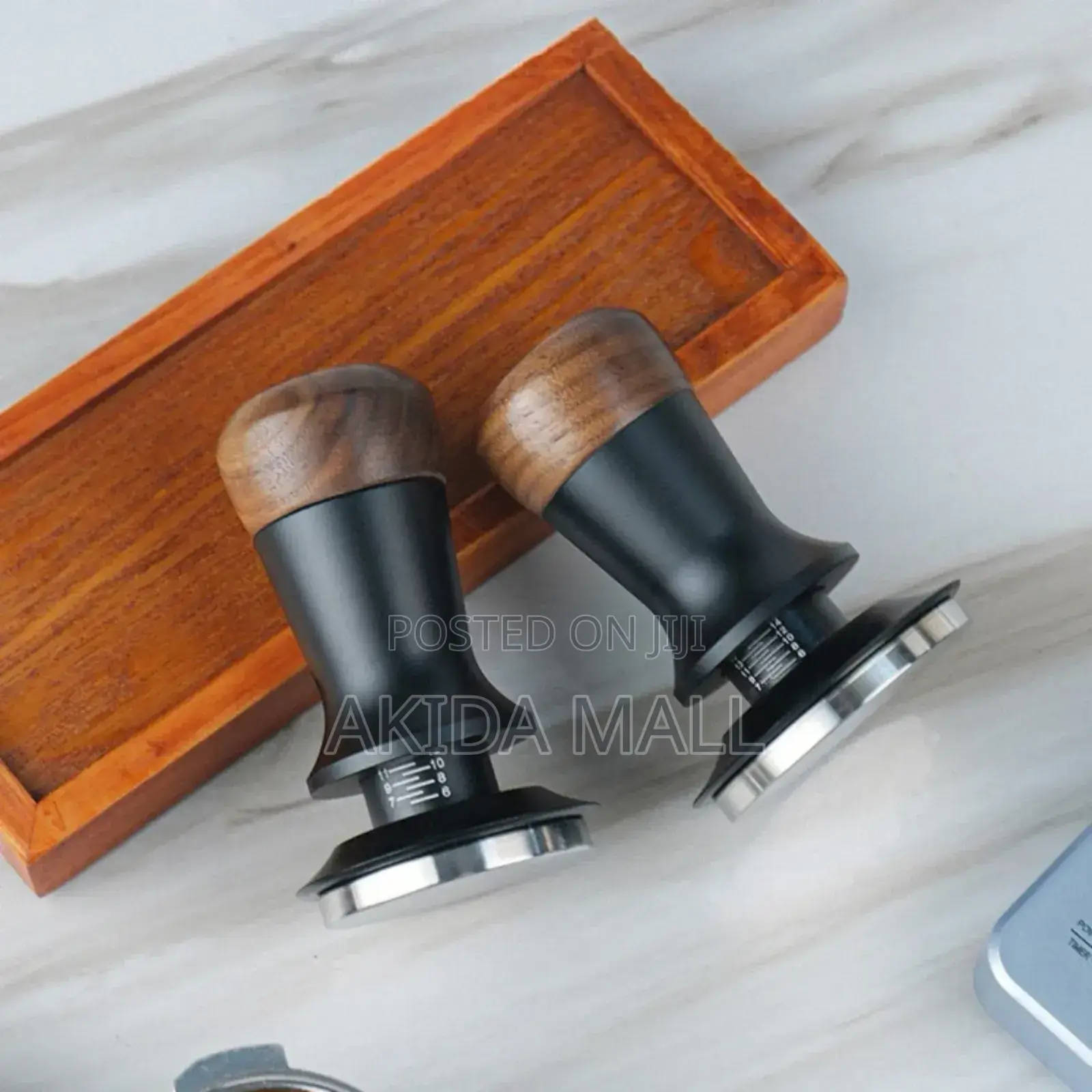 Coffee Tamper, a Tool Used to Compress Ground Coffee Into a Dense,