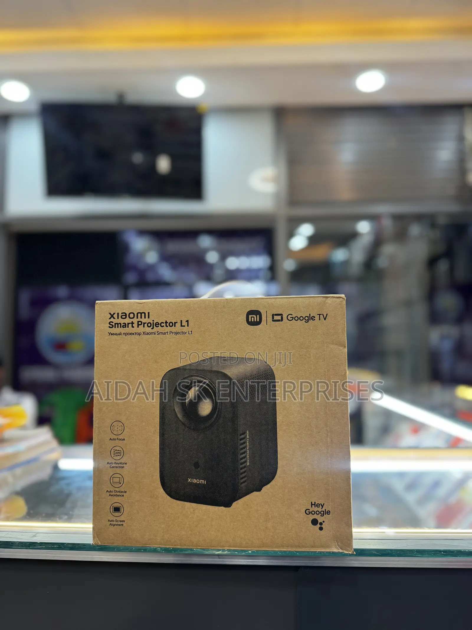 Xiaomi Smart Projector L1 1080p Built-in Official Google Tv+Netflix
