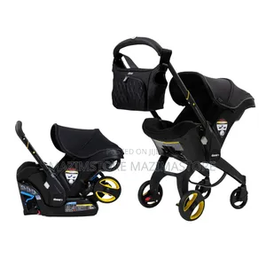 4 In1 Baby Stroller Baby Car Seat-black