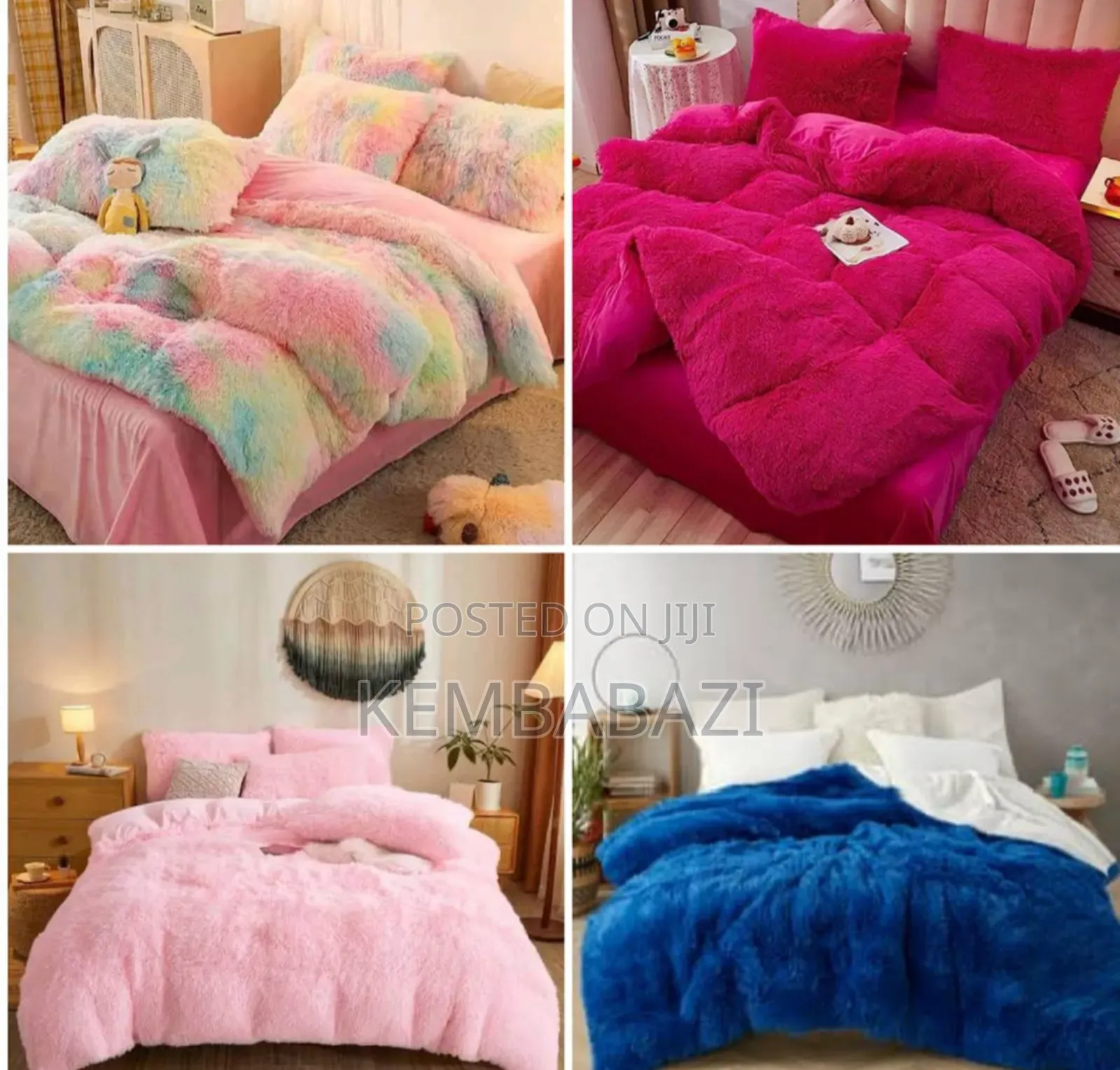 6pcs Fluffy Duvets 5*6 and 6*6