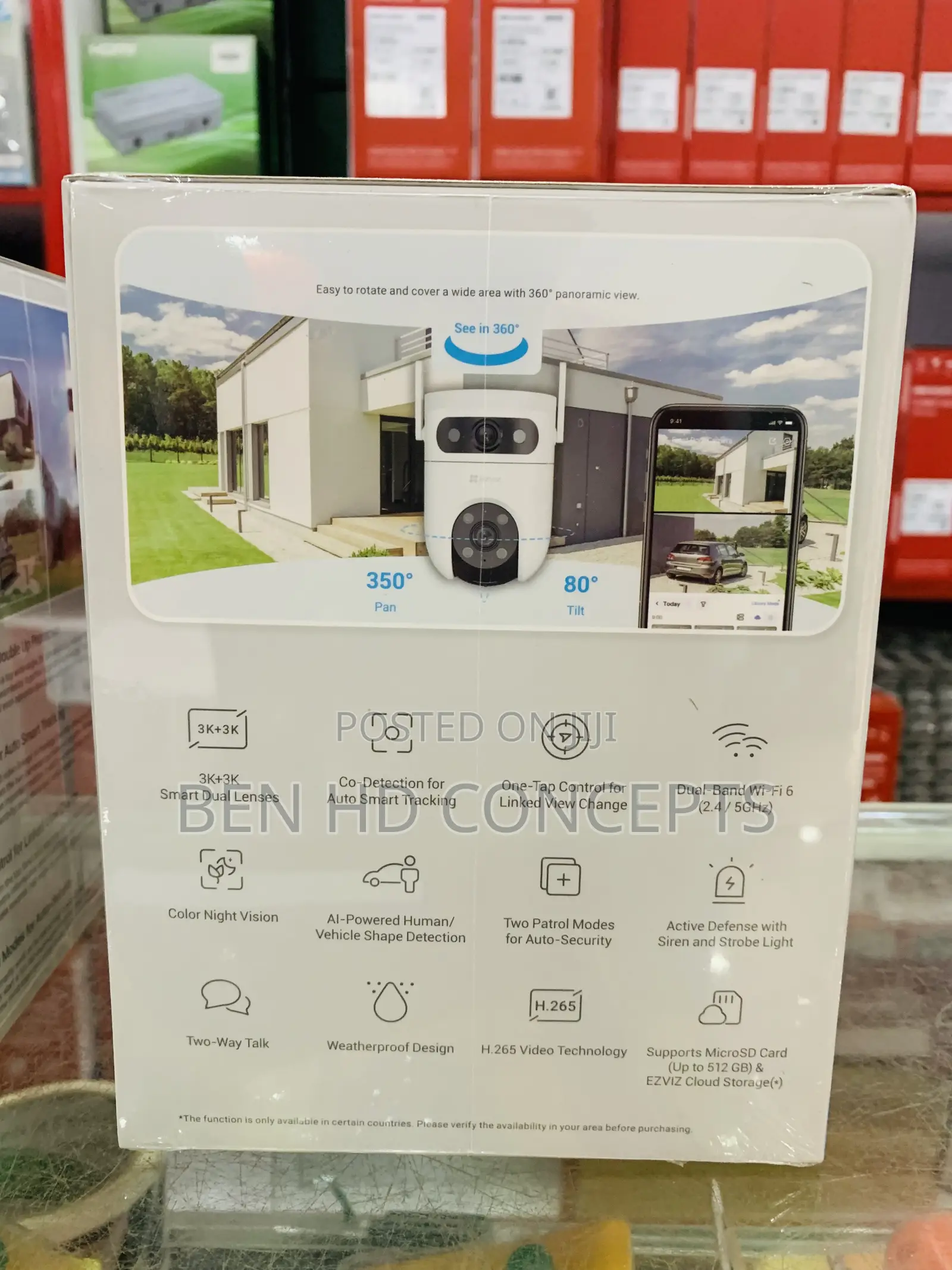 Ezivz Cctv Camera Daul Lense (5mp+5mp)