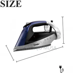Sonifer 2600w Electric Steam Iron – Ceramic Soleplate, Anti-Drip