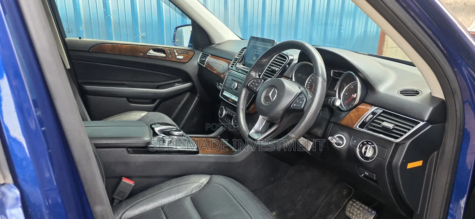 Mercedes-Benz GLE-Class 2018 Blue
