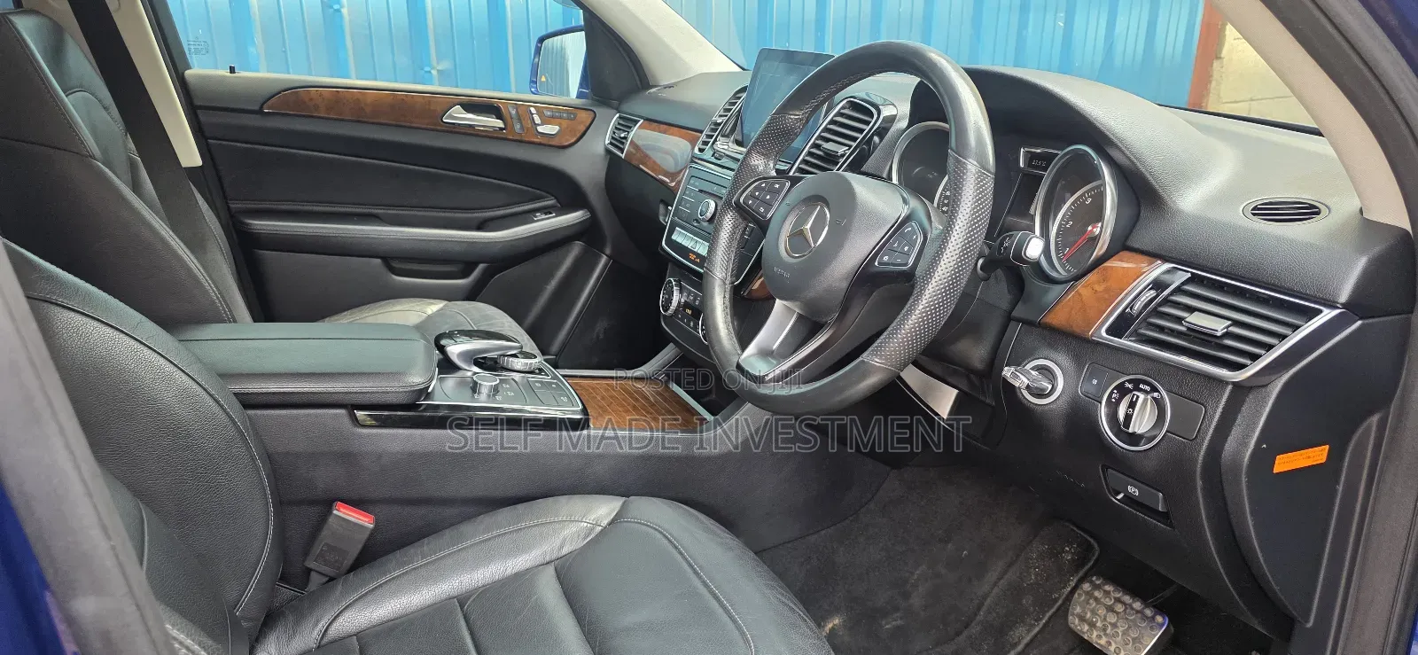 Mercedes-Benz GLE-Class 2018 Blue