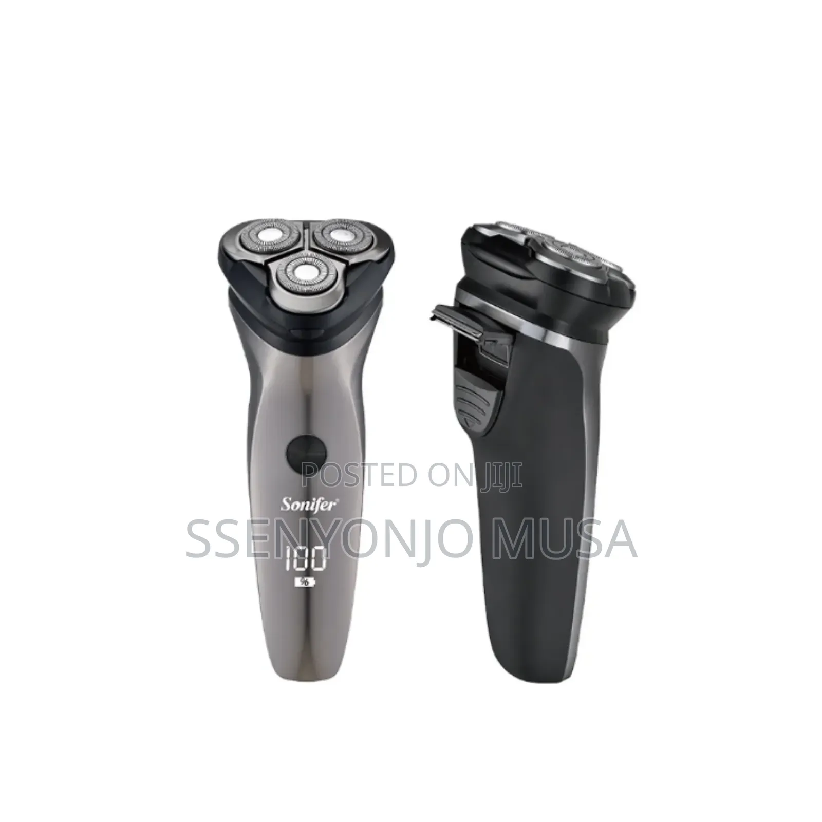 Sonifer Sf-9601 Wet Dry Electric Shaver – Triple Rotary Heads,500mah