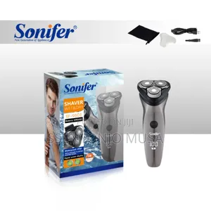 Sonifer Sf-9601 Wet Dry Electric Shaver – Triple Rotary Heads,500mah