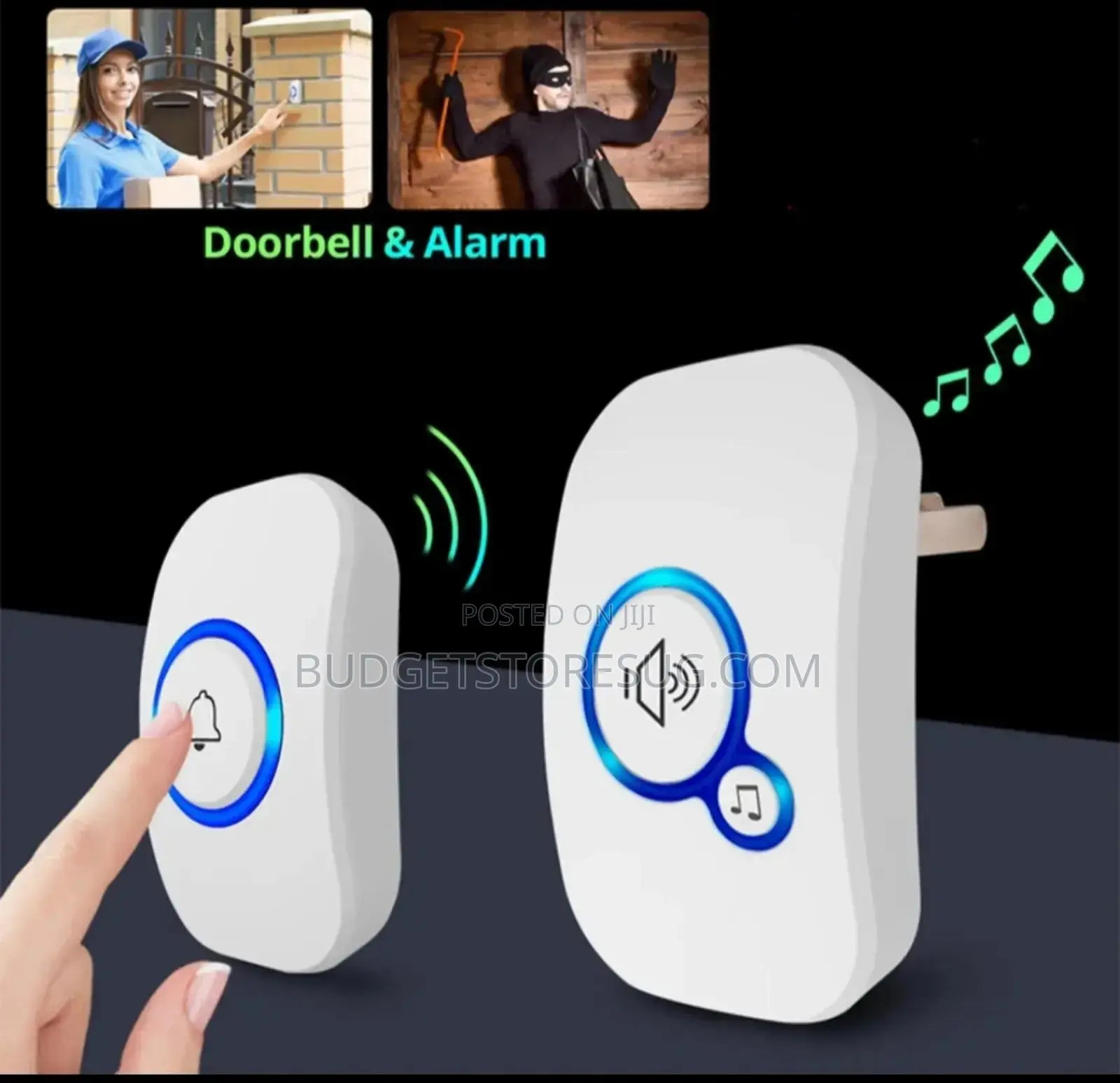 Doorbell Plug Play Plugin Receiver Waterproof