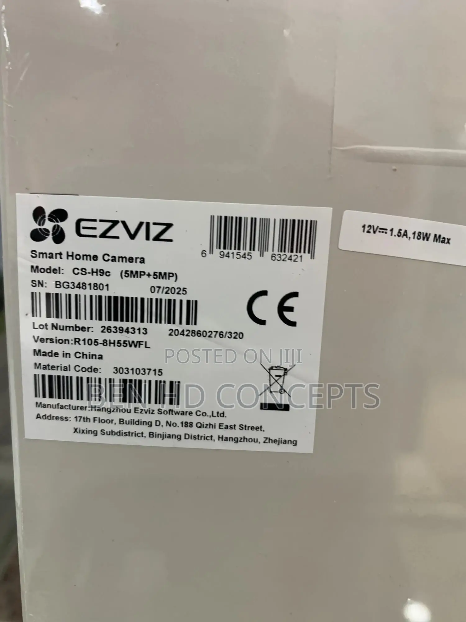 Ezivz Cctv Camera Daul Lense (5mp+5mp)